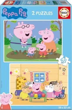 EDUCA Puzzle Prasátko Peppa (20327)