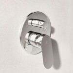 IDEAL STANDARD - Ceralife O Baterie pod omítku, pro 2 spotřebiče, s tělesem, chrom BE023AA