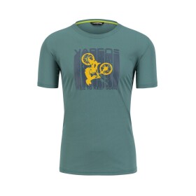 KARPOS Val Federia Tee, North Atlantic Print 2 velikost: M