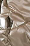 Kabát dívčí prošívaný Puffa s chlupatou podšívkou, Minoti, 16coat 20, hnědá - 158/164 | 13/14let
