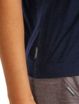 ICEBREAKER Wmns Mer 150 Tech Lite SS Relax V Neck Tee, Midnight Navy velikost: M