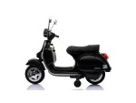 Mamido Dětský elektrický skútr Vespa černá