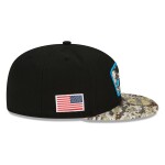 New Era Pánská kšiltovka Carolina Panthers NFL 2021 On-Field Salute to Service 59FIFTY Fitted Velikost: 7 1/8
