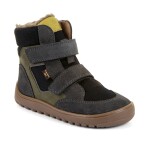 Dětské zimní barefoot boty UP HILL WOOL Gray/Black Froddo G3160262-3 - 33