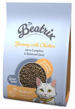 Beatrix Sterilized kuřecí 1,4 kg / Granule pro kočky / pro sterilizované kočky (773-854520)
