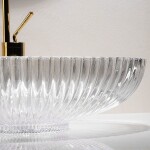 REA - Umyvadlo na desku Nicole Transparent REA-U4701