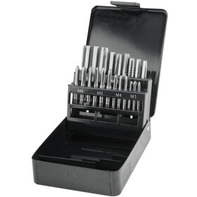 EXTOL PREMIUM 29301 Závitníky, M3 - M12, sada 21ks