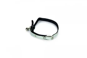 Beeztees Obojek pro kočky reflexní bílá 23-29 x 1 cm (KF-730152)