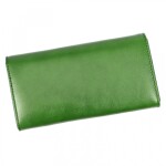 Luxusní dámská kožená peněženka Leonardo, zelený