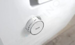 GEBERIT - Duofix Modul pro závěsné WC s tlačítkem Sigma01, lesklý chrom + Tece One - sprchovací toaleta a sedátko, Rimless, SoftClose 111.355.00.5 NT2