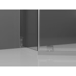 MEXEN - Exo sprchový kout pětiboký křídlový 100 x 90, transparent, chrom 812-100-090-01-00