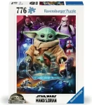 RAVENSBURGER Puzzle Star Wars Mandalorian: Groguho cesta