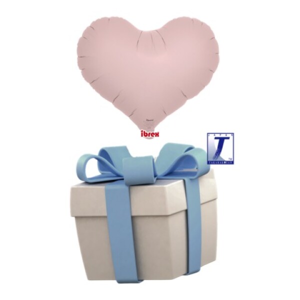 Létající balónek srdce světle růžové pastel 35 cm - TAKARA KOSAN Létající balónek srdce světle růžové pastel 35 cm - TAKARA KOSAN