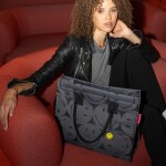 Stylová kabelka Reisenthel Daily Shopper Smiley® grey