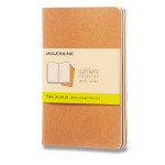 Sešity Moleskine Cahier, S, čisté, 3 ks - karton