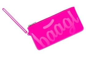 Baagl Silikonové pouzdro neonově růžová