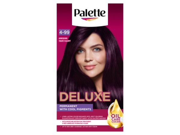 Palette Deluxe barva na vlasy Tmavě fialový 4-99