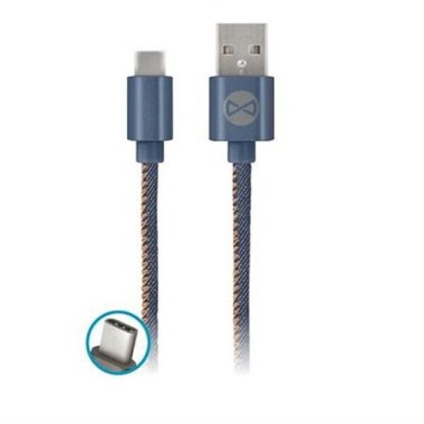 Forever T_01629 USB-C, 1m, modrý