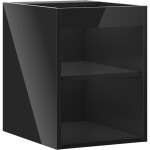 MEXEN - Box-A skříňka pro umyvadlo 35, černá lesk 91AX1-0350-470-1-70