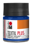 Barva na textil Marabu Textil Plus 50 ml - modrá ultramarín 055