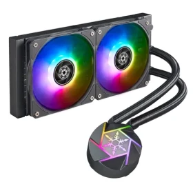 SilverStone VIDA 240 SLIM černá / 2x 120mm / 33.9 dB @ 1800 RPM / 66.83 CFM / AMD + Intel (SST-VD240-SLIM)