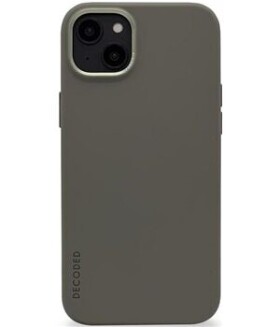 Pouzdro Decoded Silicone Backcover Olive iPhone 14 Plus