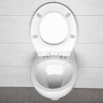 KERRA - Miska WC závěsná Doris bezokrajová (se sedátkem) 5907548113559