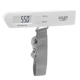 Adler AD 8191 šedá / Cestovní váha na zavazadla / do 40 kg/88 lb (AD 8191)