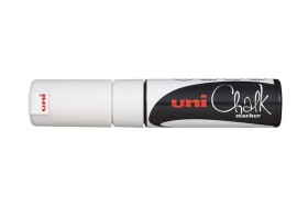 Uni Chalk Marker PWE-8K bílý 8 mm