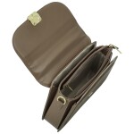 Módní dámská koženková kabelka do ruky Andresa, béžová