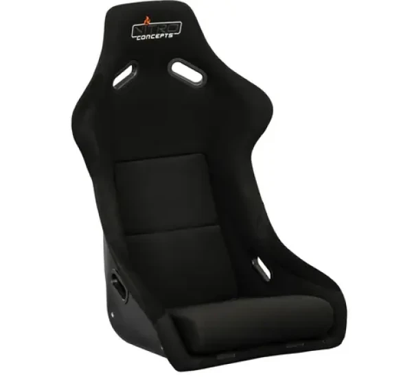 Nitro Concepts R300 Bucket Seat černá / Sedadlo pro závodní simulátory / pro modely E -Racer (NC-SR-BS-001)