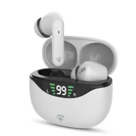 Nedis HPBT2450WT bílá / bezdrátová sluchátka s mikrofonem / ANC / Bluetooth / až 30 hodin (HPBT2450WT)