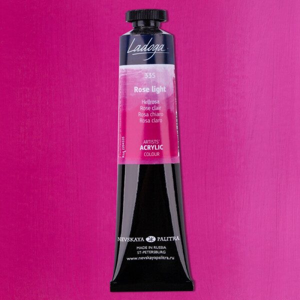 Nevskaya Palitra Ladoga 2204335 Akrylová barva 46 ml, růžová světlá 335