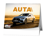 Stolní kalendář 2027 Baloušek Auta