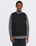 Knowledge Cotton GO ANYWEAR™ quilted padded zip vest 1300 Black Jet L