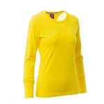 Triko dámské PINETA LADY PAYPER žlutá s dlouhým rukávem 165g/m2 100% bavlna S žlutá