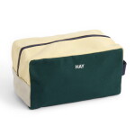 HAY Kosmetická taška Multi Wash Bag M Dark Green, zelená barva, textil