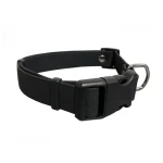 Huhubamboo Popruhový obojek černá / Obojek pro psy / 38-62cm (352781)