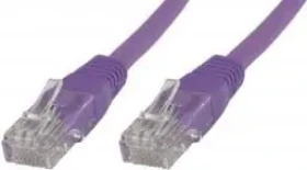 MicroConnect CAT5e U/UTP 20m fialová / PVC (B-UTP520P)
