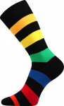 VoXX lonka deline ii mix barevné s černou, 3 páry 39-42 EU