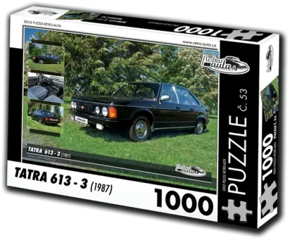 RETRO-AUTA Puzzle č. 53 Tatra 613-3 (1987)