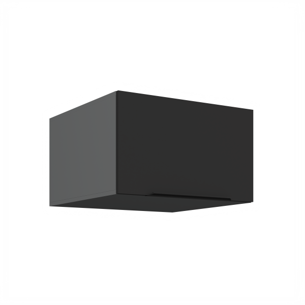 Horní skříňka Aria ANT 60 NAGU-36 1F Barva korpusu: Antracit, Barva dvířek: BL - Black AFM
