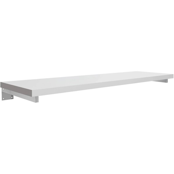 CERANO Deska pod umyvadlo Navira Pro + 2 skryté konzole - bílá matná - 100x46x3,6 cm