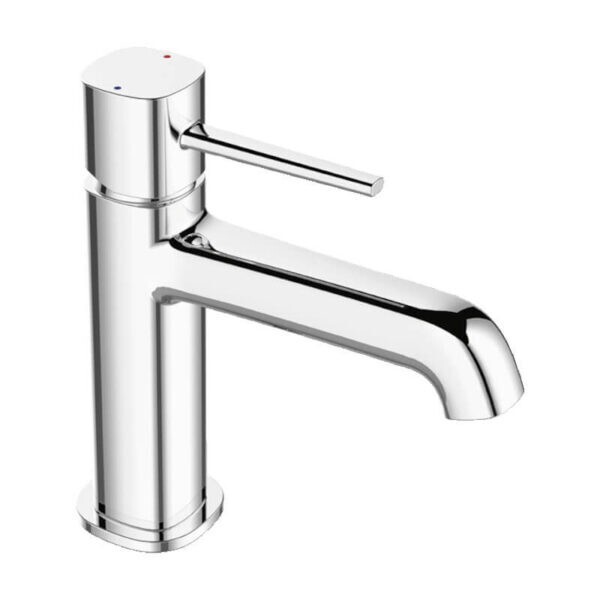 Laveo - Pola - stojánková umyvadlová baterie s výpustí, chrom BAP_022D