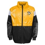 Outerstuff Dětská bunda Pittsburgh Penguins Goal Line Stance Full-Zip Windbreaker Velikost: Dětské XL (14 - 16 let)