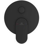 IDEAL STANDARD - Ceralife O Baterie pod omítku, pro 2 spotřebiče, s tělesem, hedvábná černá BE023XG