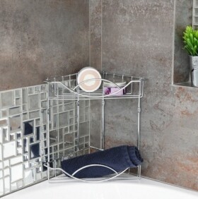 OLSEN SPA - Drátěná rohová polička KD02080046 KD02080046