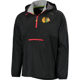 Reebok Pánská Bunda větrovka Chicago Blackhawks CI Anorak Pullover Jacket Velikost: XL, Distribuce: EU