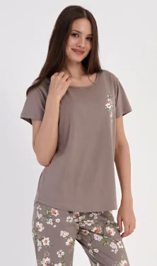 Dámské pyžamo kapri Vienetta Secret Nikola