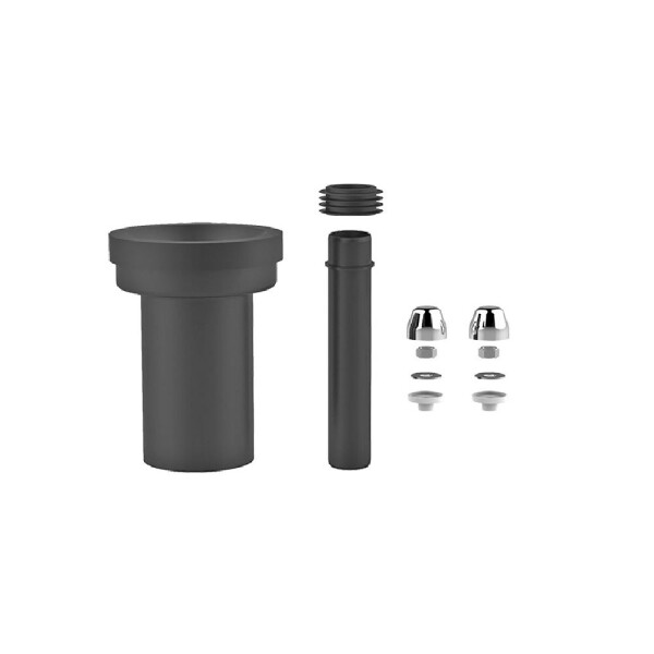 MEREO - Připojovací souprava DN80/D90, 300 mm, pro závěsné klozety, svařitelná (PR7132C 58932000099